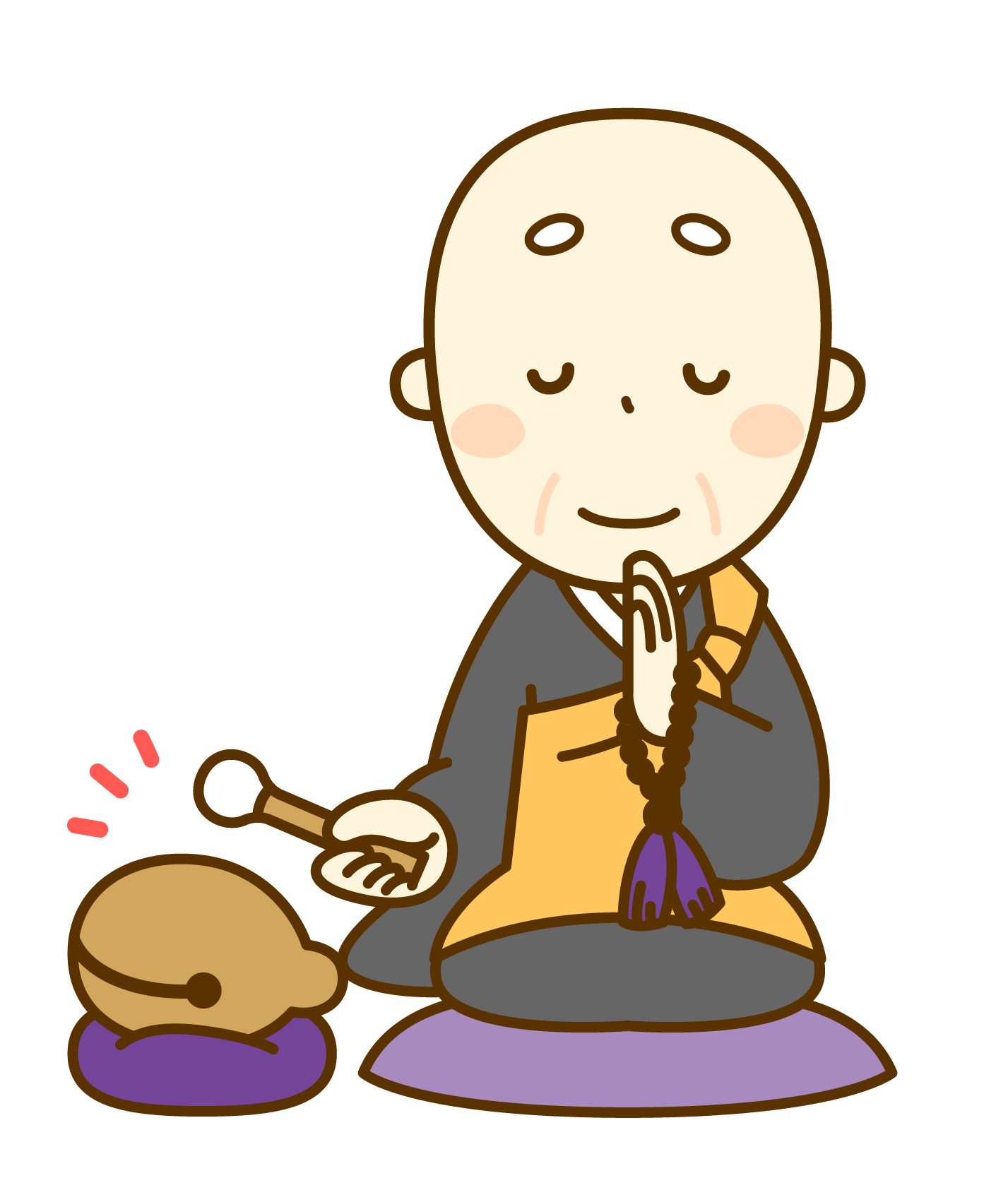 木魚って必要なの？木魚の歴史と選び方 | 仏壇位牌のなーむくまちゃん工房